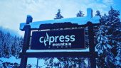 Hard packed snowshoe trails