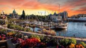 Tour of Butchart Garden and the tour of the city of Victoria Victoria
