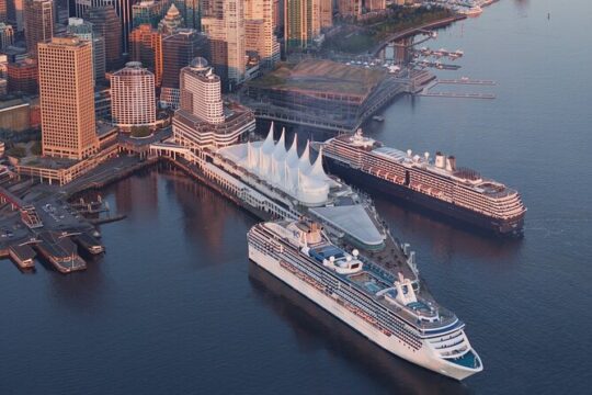 Private Port Transfer Canada Place Cruise Ship Terminal to Vancouver Airport YVR